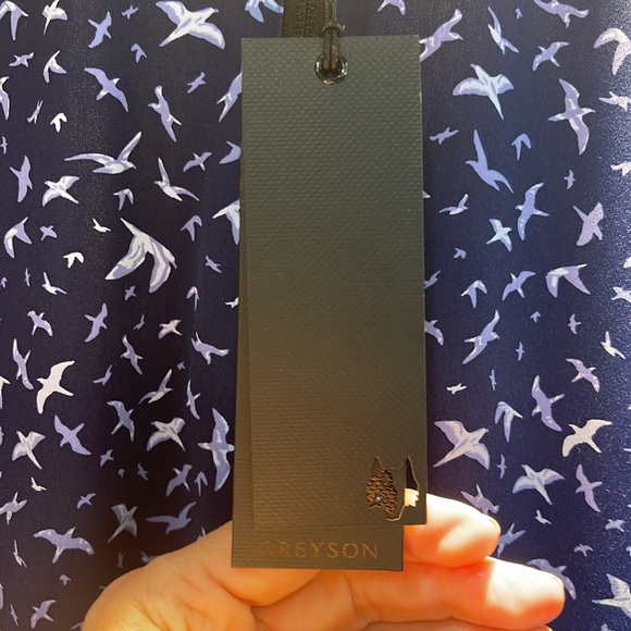 Greyson ISLES OF DEVILS TATE MOCKNECK QUARTER-ZIP NWT $158 - Picture 6 of 6